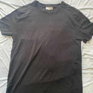 Balenciaga short sleeves linen black RARE